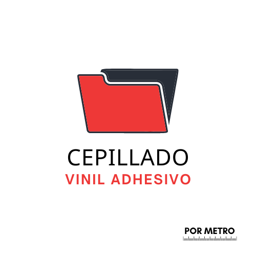 Vinil Adhesivo Cepillado
