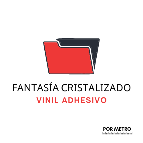 Vinil Adhesivo Fantasia Cristalizado