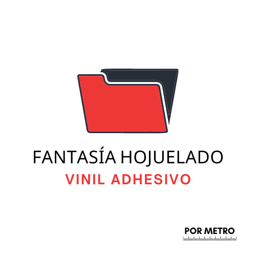 Vinil Adhesivo Fantasia Hojuelado