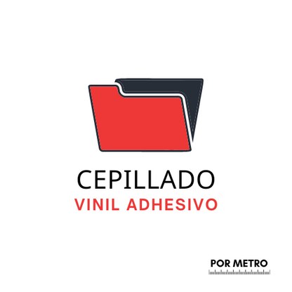 Vinil Adhesivo Cepillado