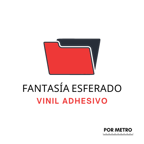 Vinil Adhesivo Fantasia Esferado